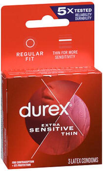 Durex x/sens lubric 129 3