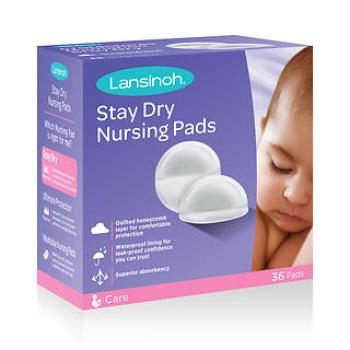 Lansinoh nurs pads disp 36