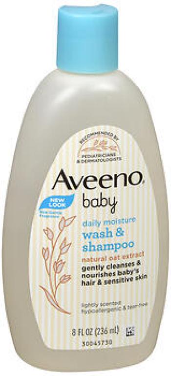 Aveeno bby wash/sham 8oz