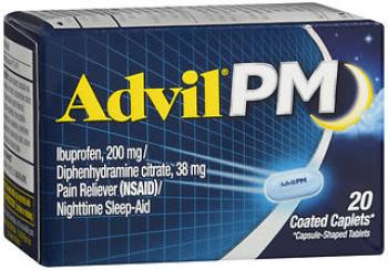 Advil pm capl 20