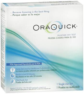 Oraquick hiv home test 1