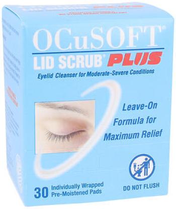 Ocusoft lid scrub plus 30