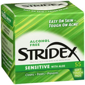 Stri-dex pad sens skin 55