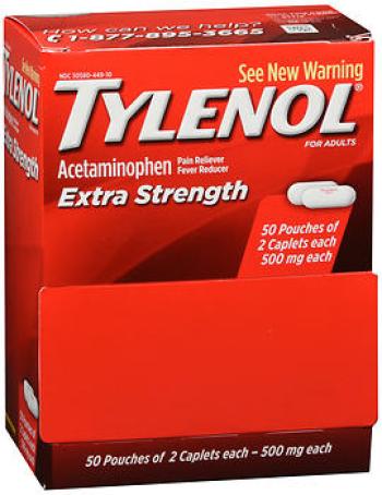 Tylenol capl ext/str disp 2x50