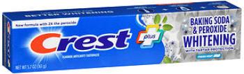 Crest bak sd & perox wht 5.7oz