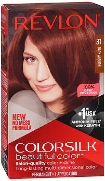 Colorsilk dark auburn