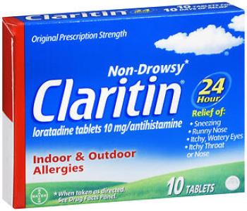 Claritin 24hr tab 10mg 10
