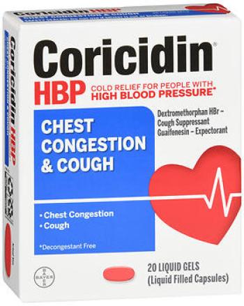 Coricidin hbp lqgl c/cn/cgh 20