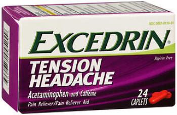 Excedrin tension head caplt 24