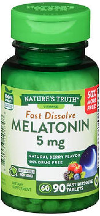 Nt melatonin 5 mg tab 90