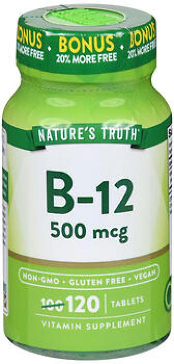 Nt vit b-12 500mcg tb 120