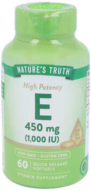 Nt vit e 1000iu sftgl 60