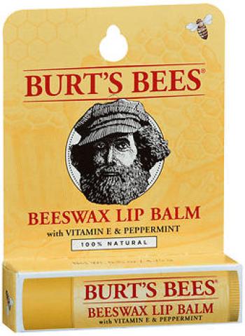Burt bee l/balm b/wax .15ozx6