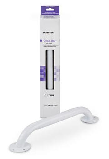 Mk grab bar 12" mount white